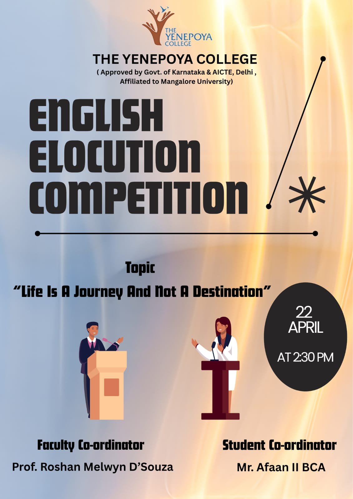 English Elocution competition